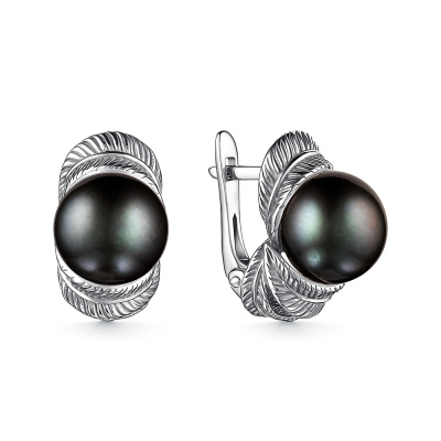 Серьги серебро 52884S2