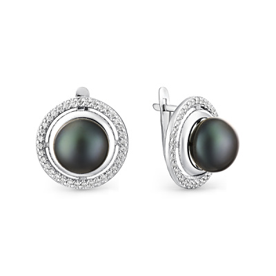 Серьги серебро 28123S2