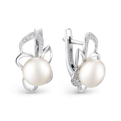 Серьги серебро 52403S1