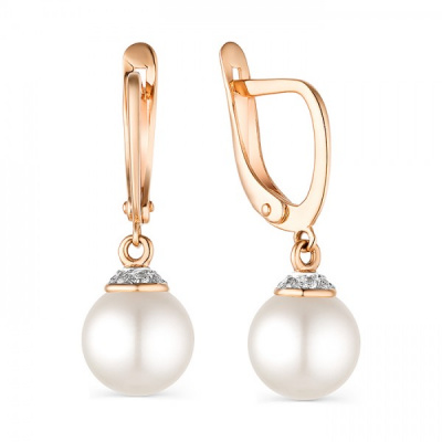 Серьги золото 22002A1