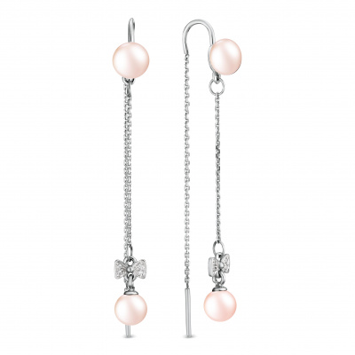 Серьги серебро 52546S3