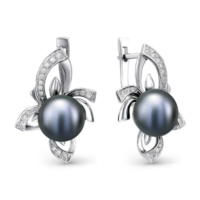 Серьги серебро 52156S2