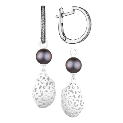 Серьги серебро 52976.1S2W