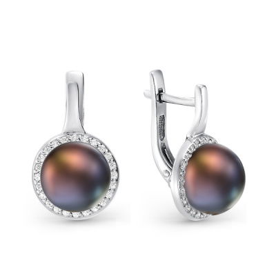 Серьги серебро 52353S2