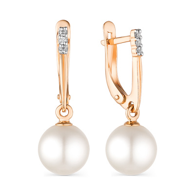 Серьги золото 32607AP1