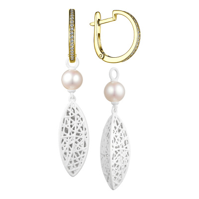 Серьги серебро 52974.1Y1W