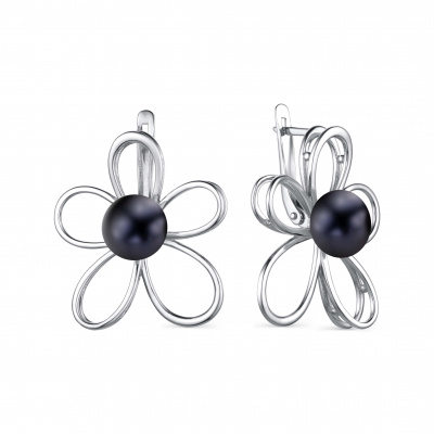 Серьги серебро 52406S2