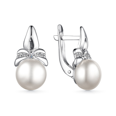 Серьги серебро 52362S1