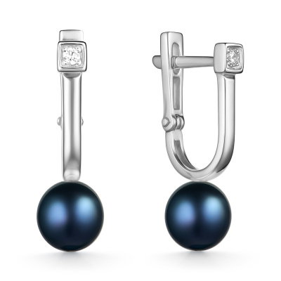 Серьги серебро 28781.2S2