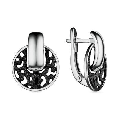 Серьги серебро 52972SB