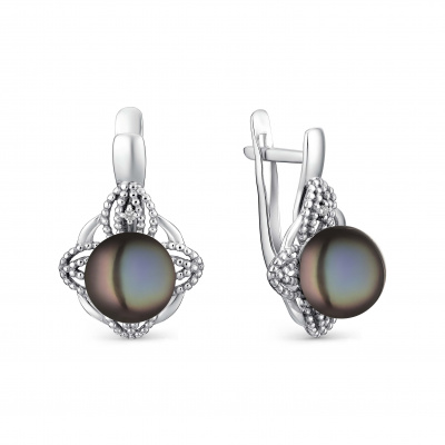 Серьги серебро 52226S2