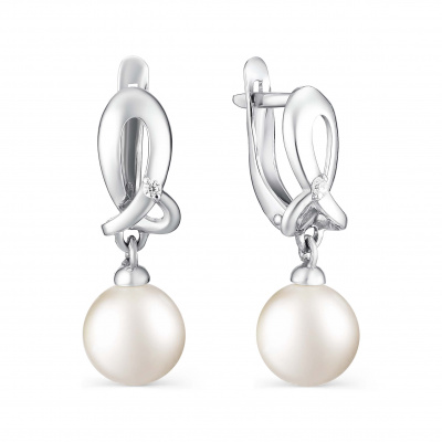 Серьги серебро 52603S1