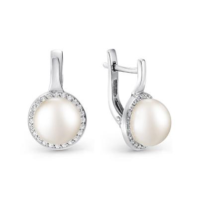 Серьги серебро 52353S1