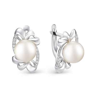 Серьги серебро 52361S1