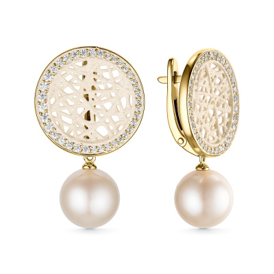 Серьги серебро 52963Y1H