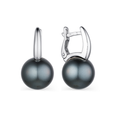 Серьги серебро 52512.1M4D12