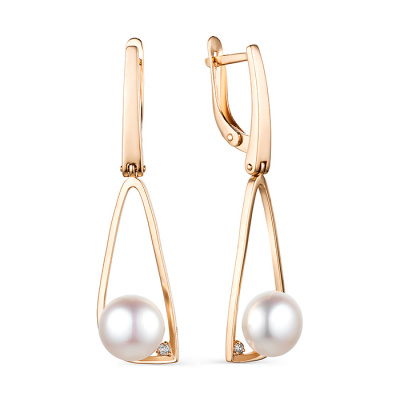 Серьги золото 22027A1