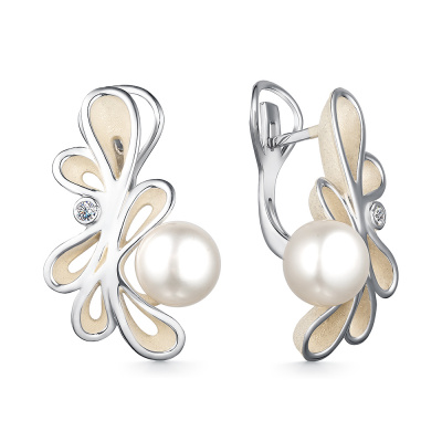 Серьги серебро 52852S1H