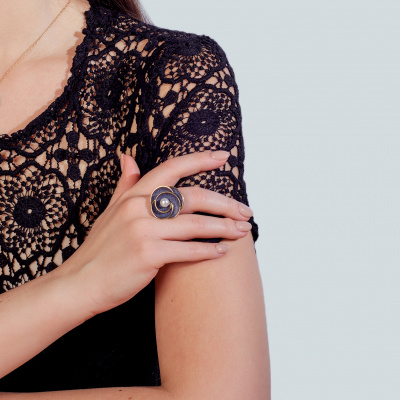 Кольцо серебро 51857Y1U