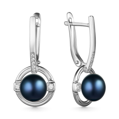 Серьги серебро 28778.1S2