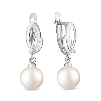 Серьги серебро 52601S1