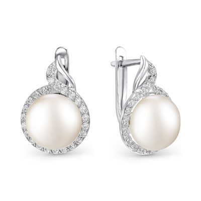 Серьги серебро 52301S1