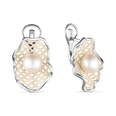 Серьги серебро 52848S1H