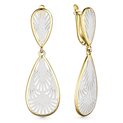 Серьги серебро 52934YW