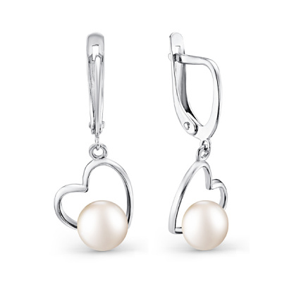 Серьги серебро 28089S1