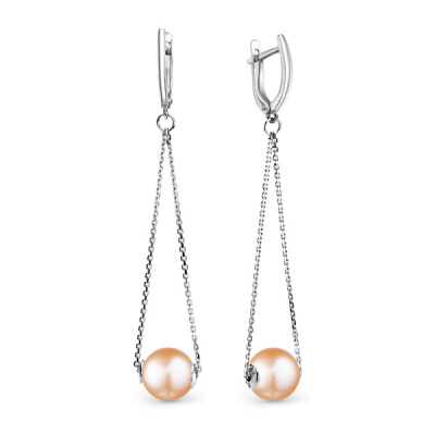 Серьги серебро 52701.1S3