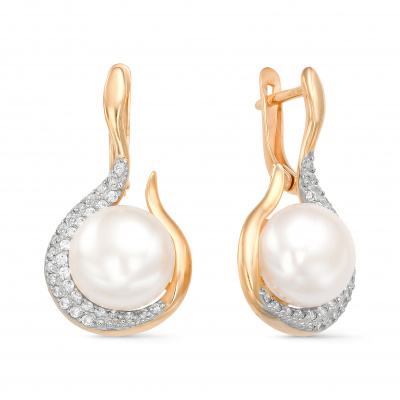 Серьги золото 32059A1