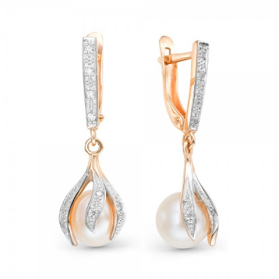 Серьги золото 32327A1