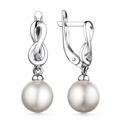 Серьги серебро 52602S1