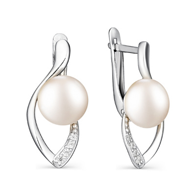 Серьги серебро 28125S1