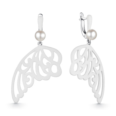 Серьги серебро 52869S1W