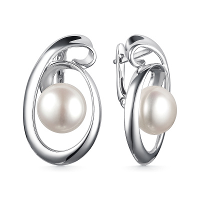 Серьги серебро 52555S1