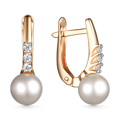 Серьги золото 22684A1