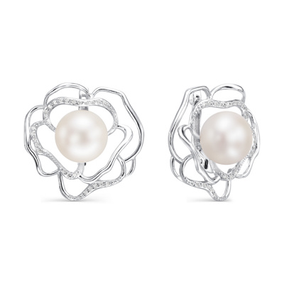 Серьги серебро 52394S1