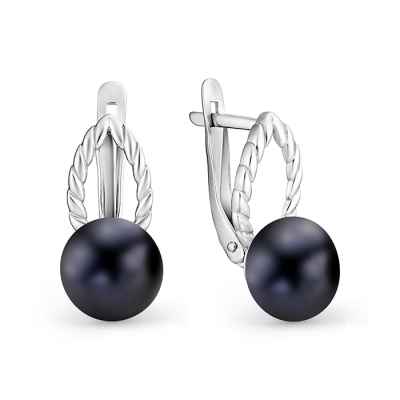 Серьги серебро 28442S2