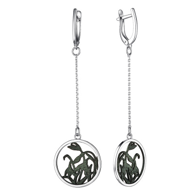 Серьги серебро 52922.1SZ