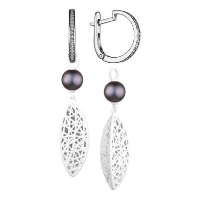 Серьги серебро 52974.1S2W