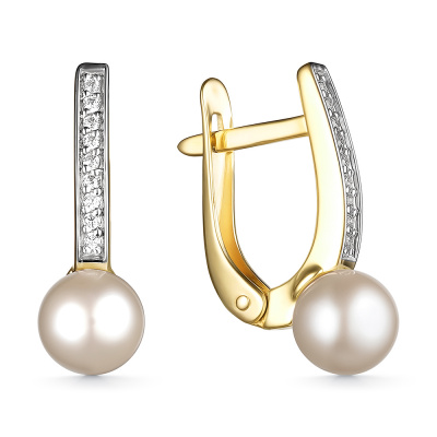 Серьги золото 22681Y1