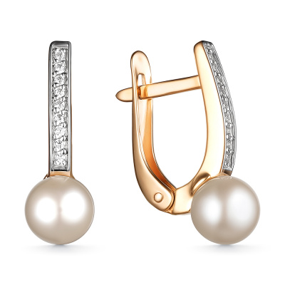 Серьги золото 22681A1