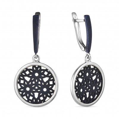 Серьги серебро 52835SB