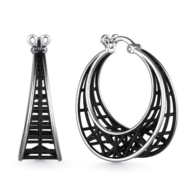 Серьги серебро 52924SB