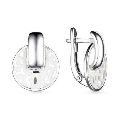 Серьги серебро 52972SW