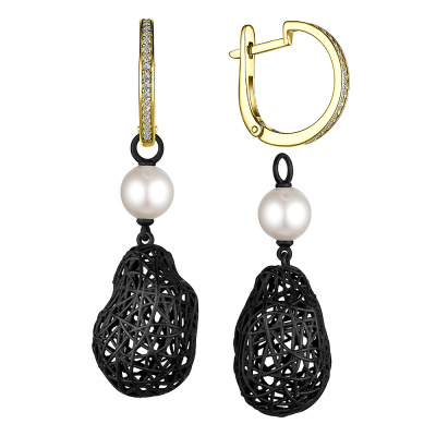 Серьги серебро 52952.1Y1G