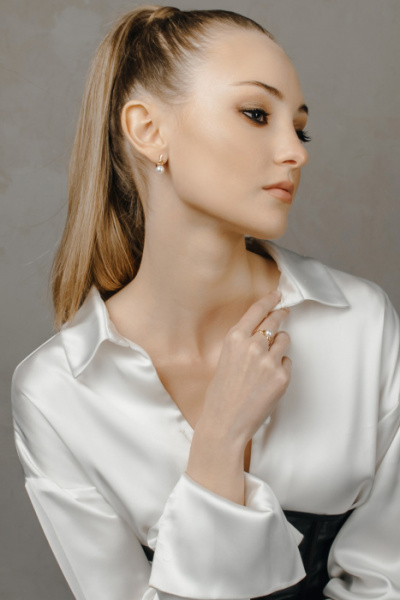 Серьги золото 32516A1