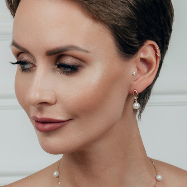 Серьги золото 32603AP1