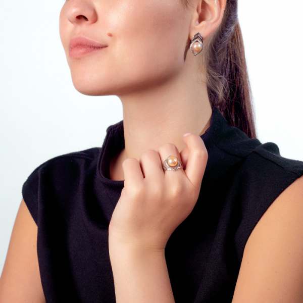 Кольцо серебро 51213S3